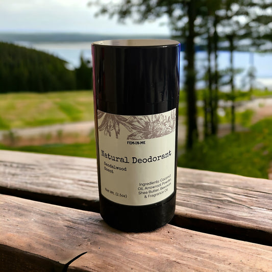 Natural Men Deodorant-Sandalwood Scent