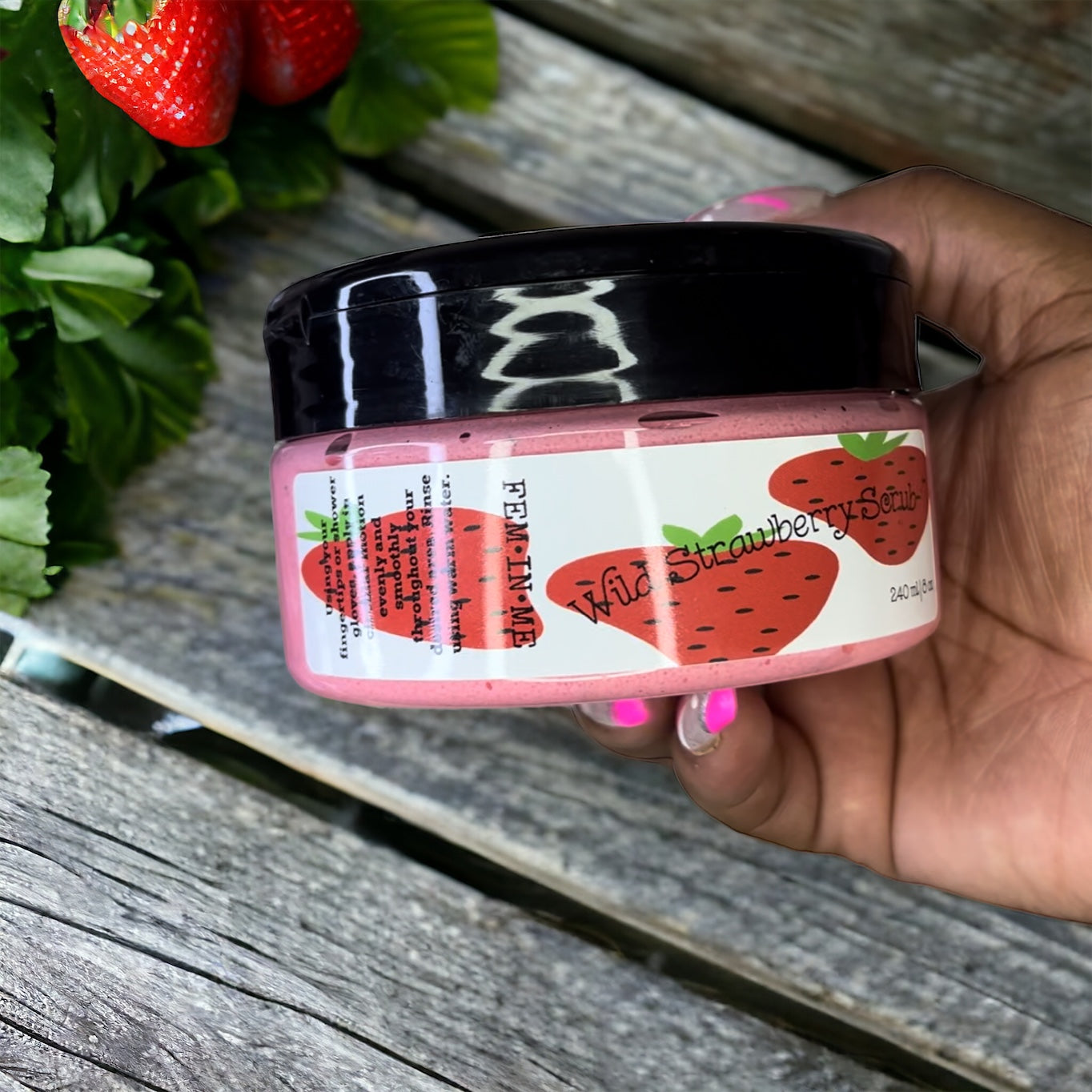 Wild Strawberry Scrub