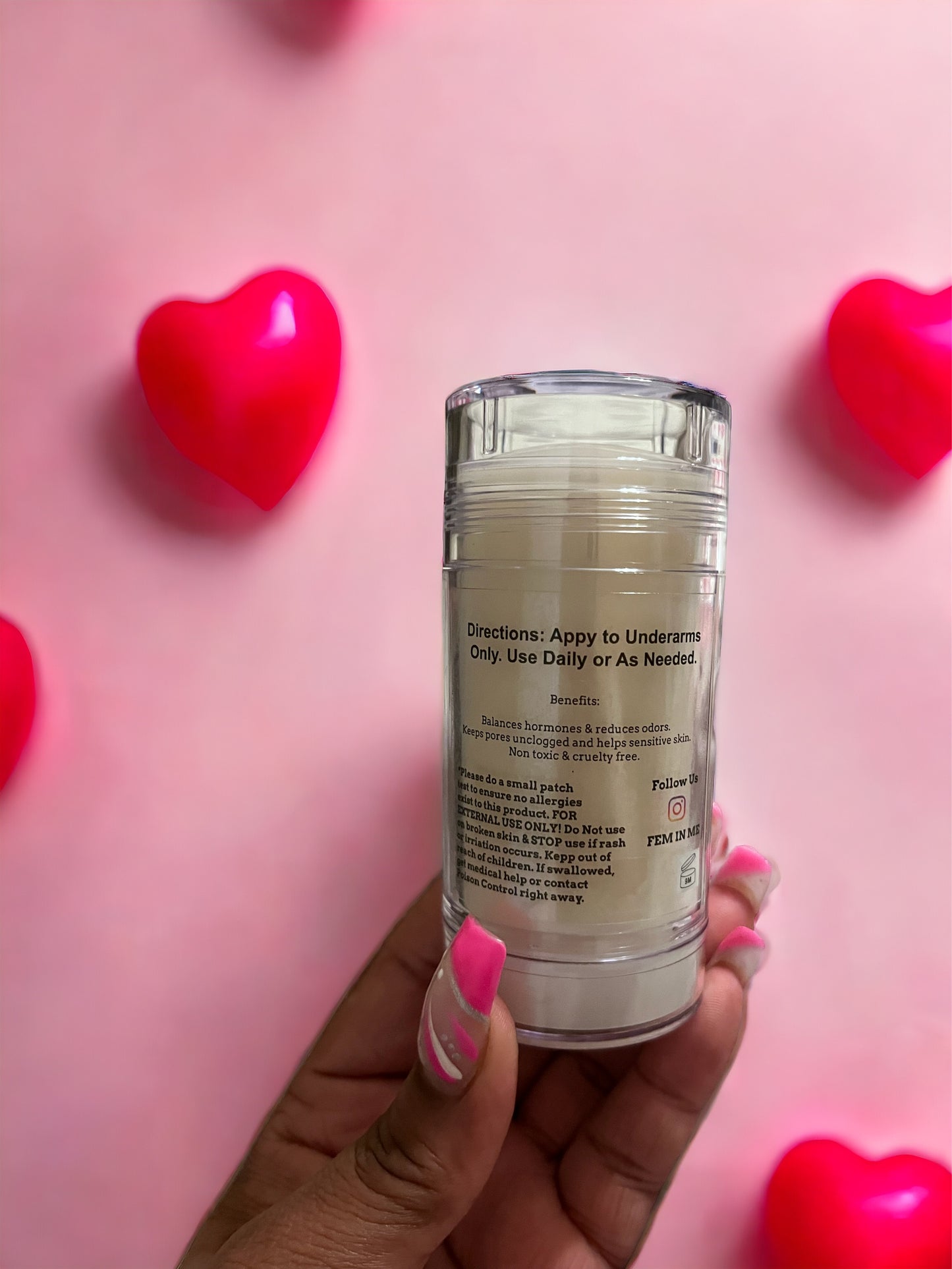 Natural Women Deodorant-Jasmine/Vanilla Scent